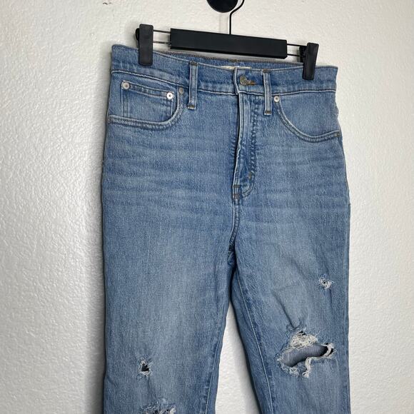 Madewell Womens Jeans Petite Size 27 The Perfect Vintage Jean Denim Blue - Picture 9 of 16